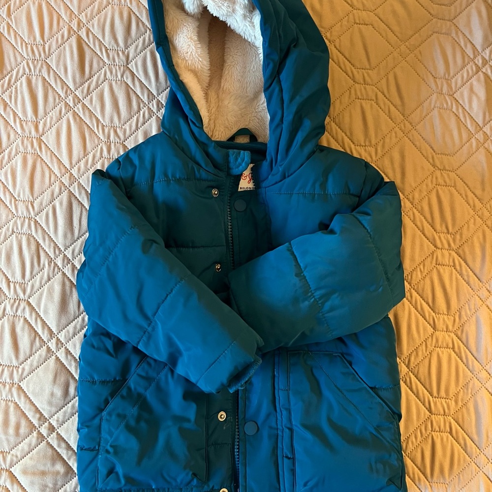 Cat & Jack Blue Puffer Jacket